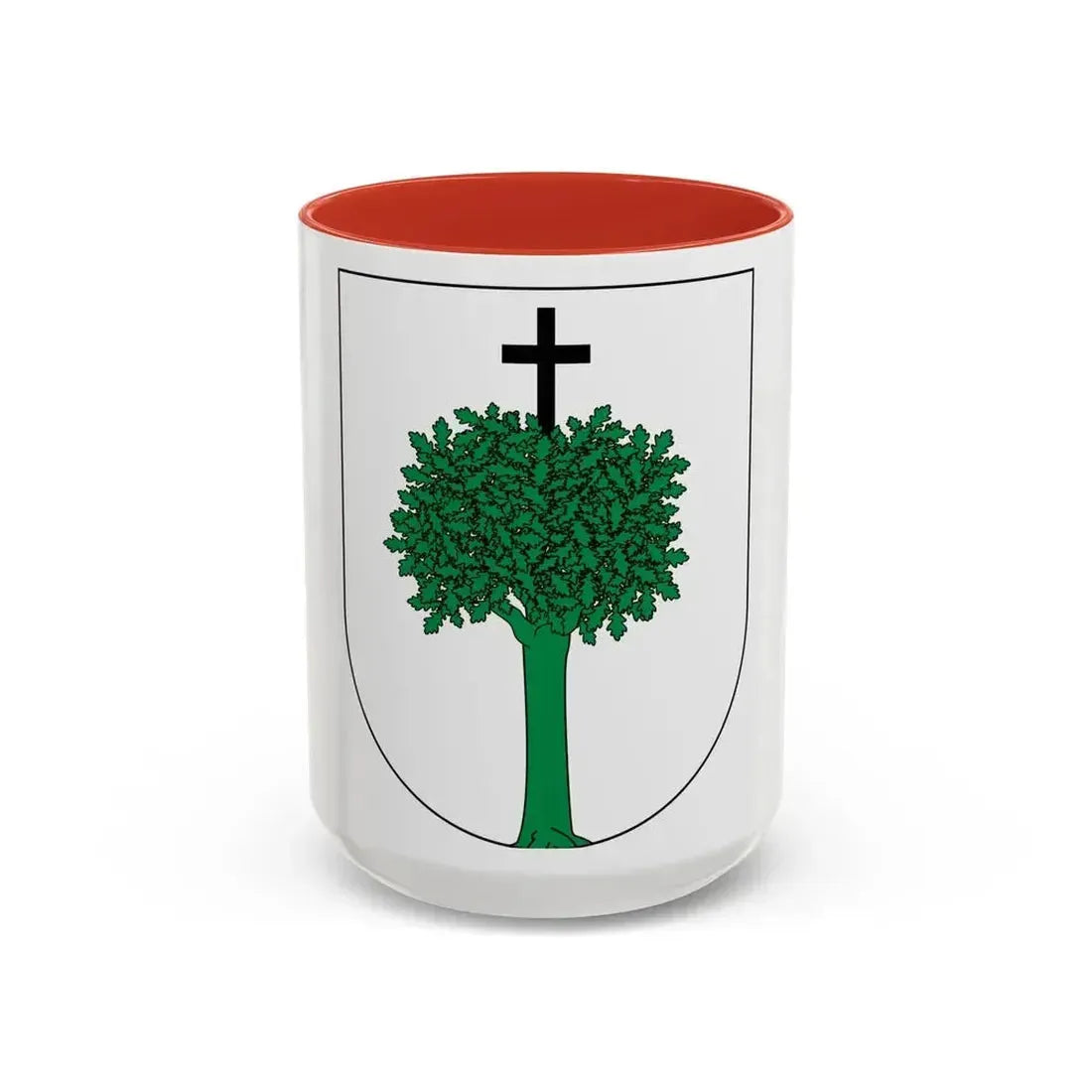 Coat of arms of Colonial Brazil - Accent Coffee Mug 15oz Red - Go Mug Yourself