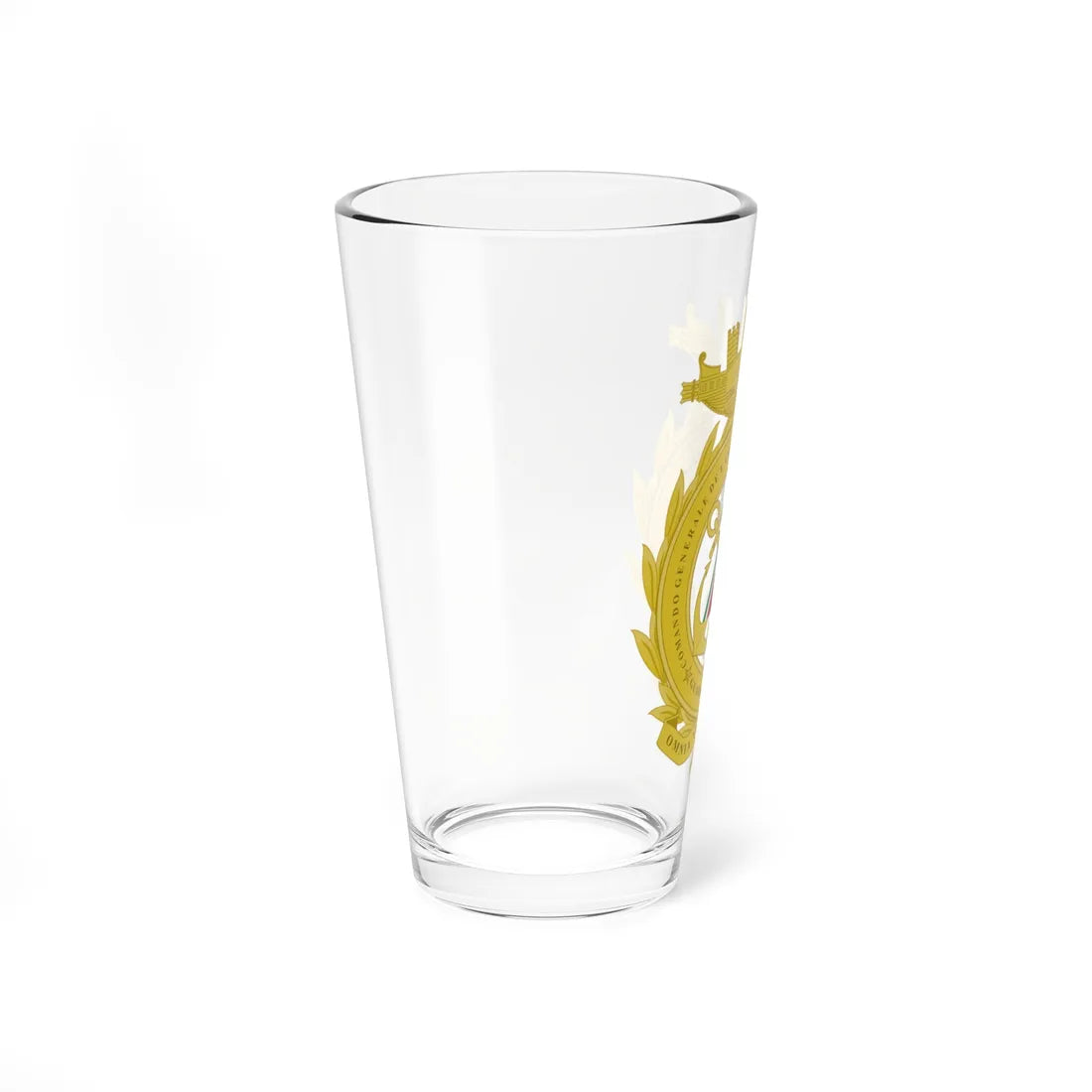 Coat of arms of Comando Generale delle Capitanerie di Porto (Italy) (Coat of Arms) Pint Glass 16oz - Go Mug Yourself