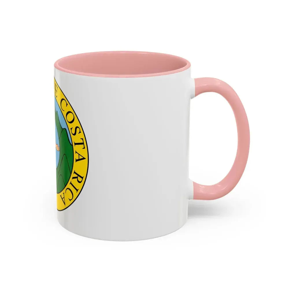 Coat of arms of Costa Rica (1824-1840 and 1842-1848) - Accent Coffee Mug - Go Mug Yourself