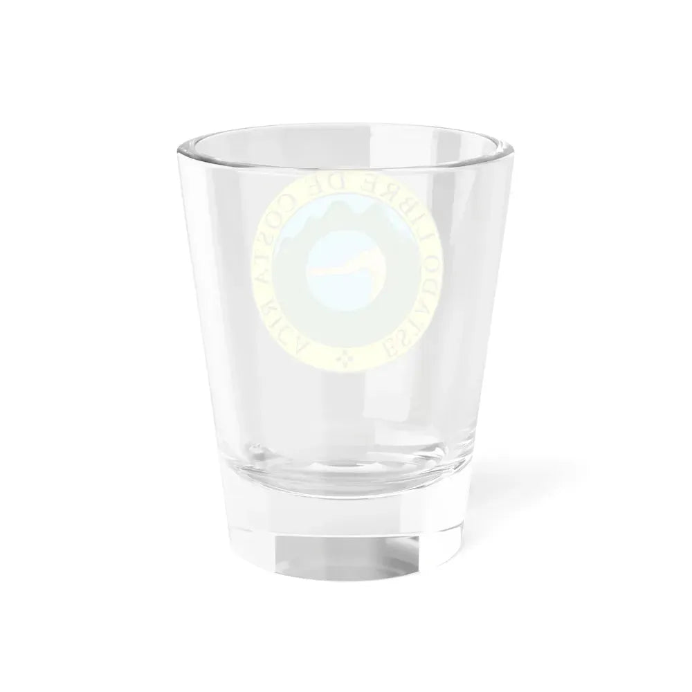 Coat of arms of Costa Rica (1824-1840 and 1842-1848) - Shot Glass 1.5oz - Go Mug Yourself