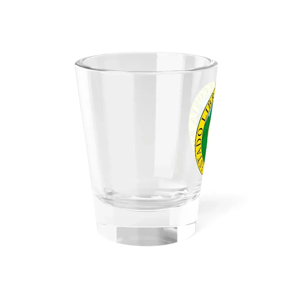 Coat of arms of Costa Rica (1824-1840 and 1842-1848) - Shot Glass 1.5oz - Go Mug Yourself