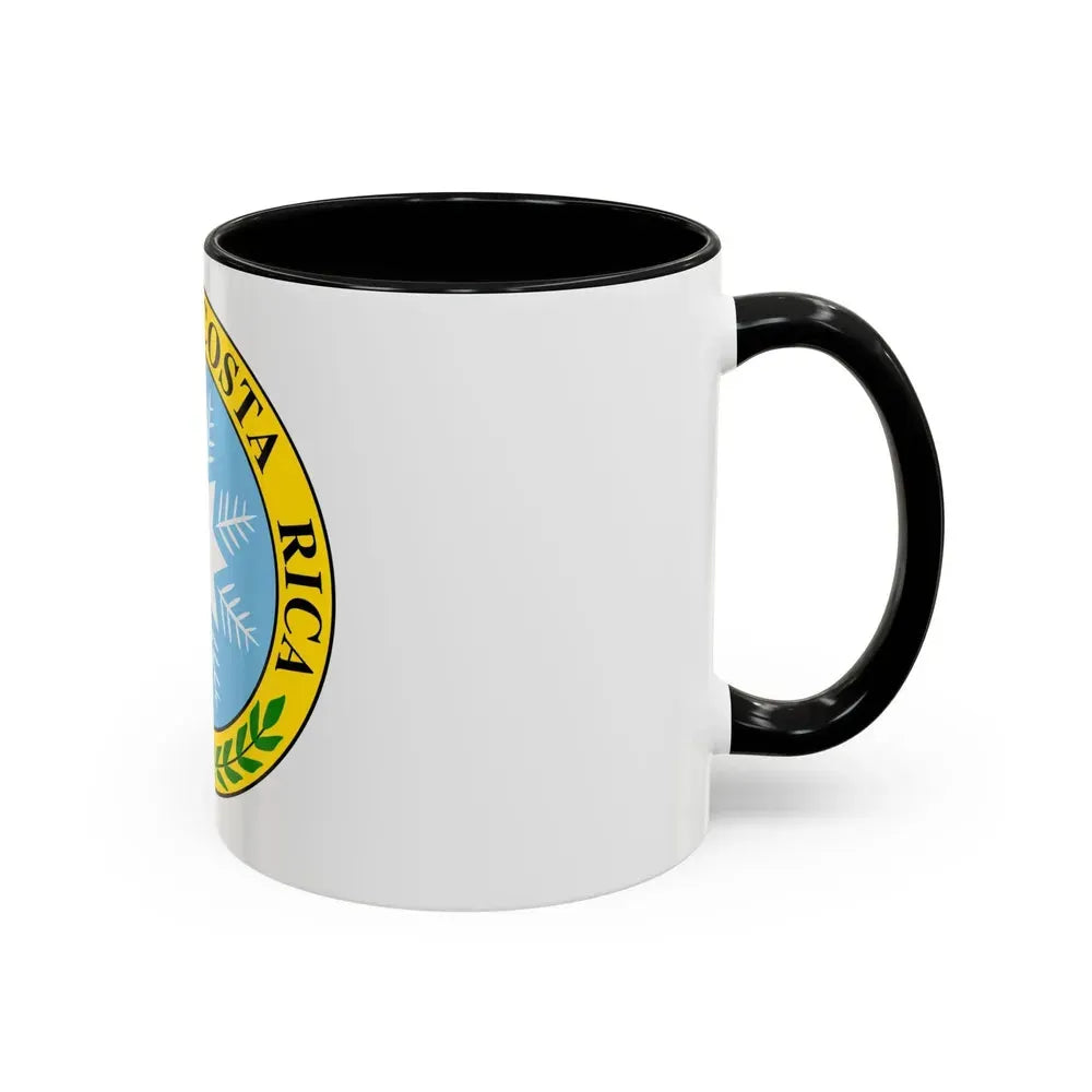 Coat of arms of Costa Rica (1840-1842) - Accent Coffee Mug - Go Mug Yourself
