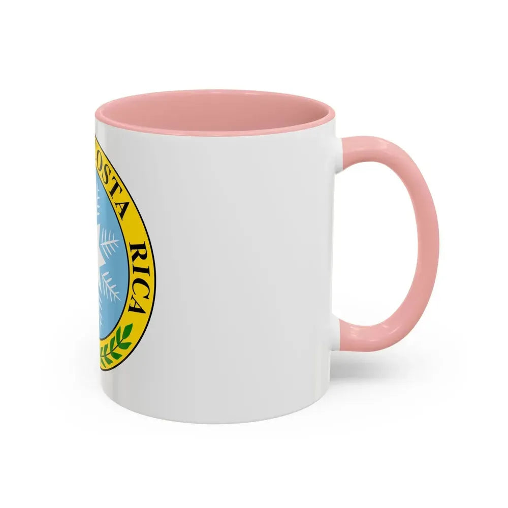 Coat of arms of Costa Rica (1840-1842) - Accent Coffee Mug - Go Mug Yourself