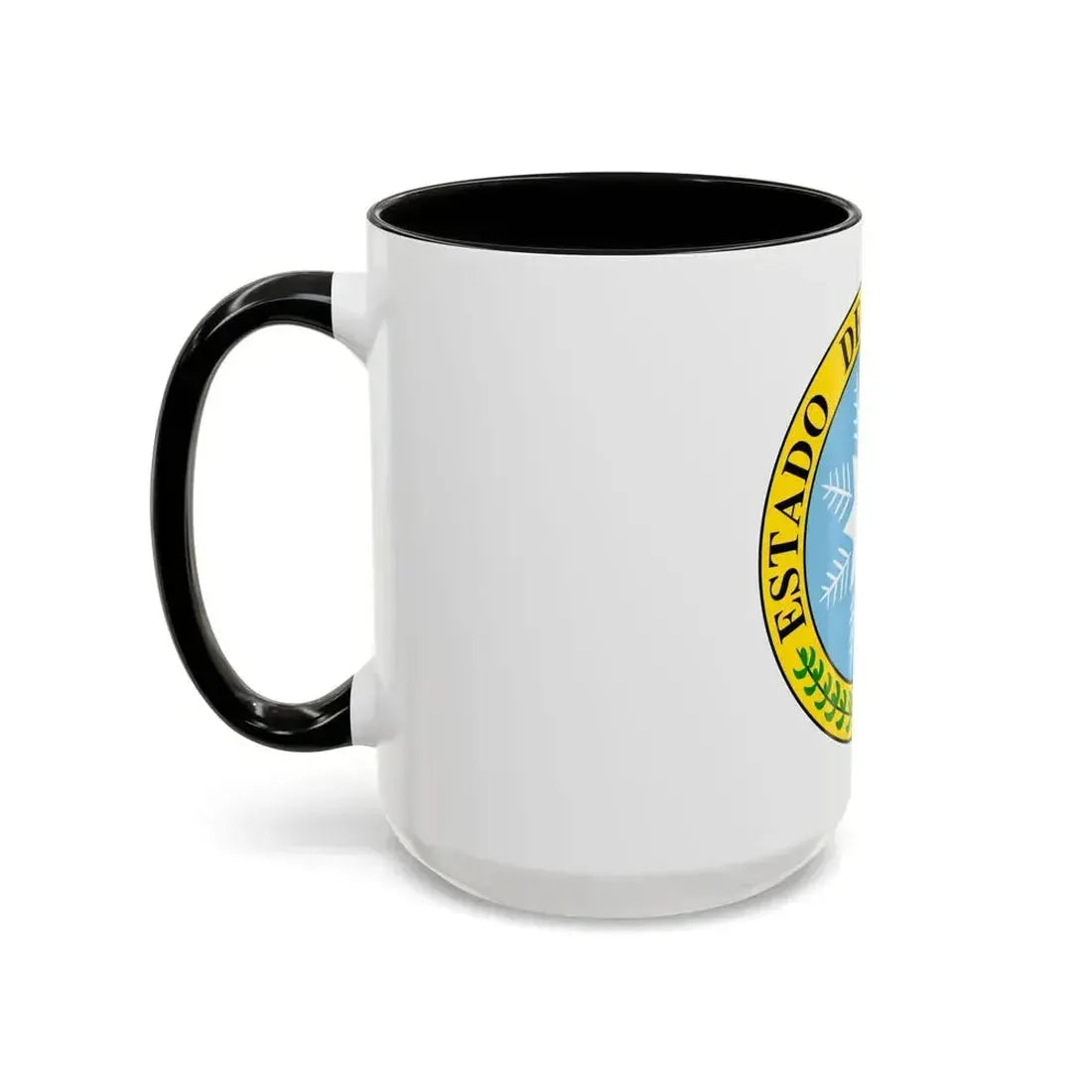 Coat of arms of Costa Rica (1840-1842) - Accent Coffee Mug - Go Mug Yourself