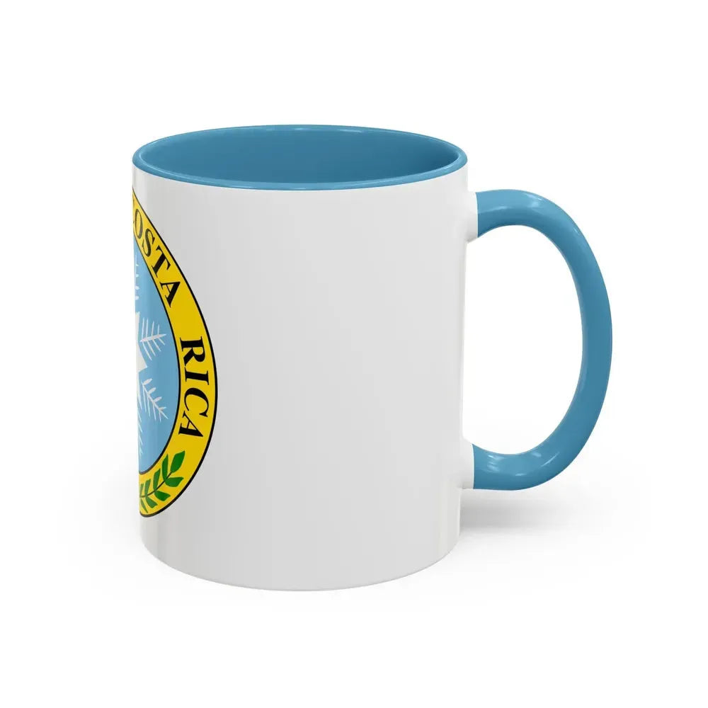 Coat of arms of Costa Rica (1840-1842) - Accent Coffee Mug - Go Mug Yourself