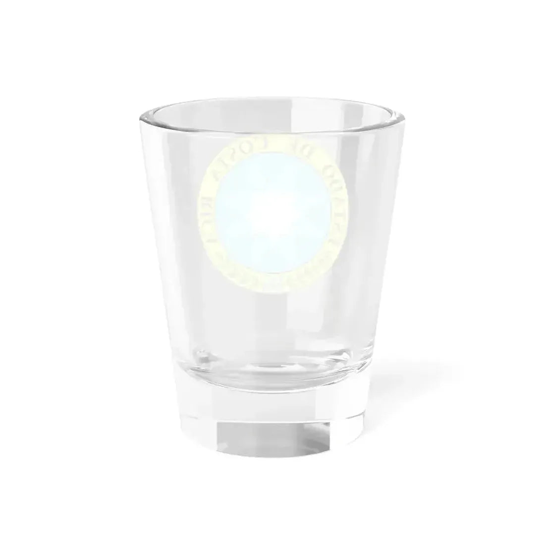 Coat of arms of Costa Rica (1840-1842) - Shot Glass 1.5oz - Go Mug Yourself