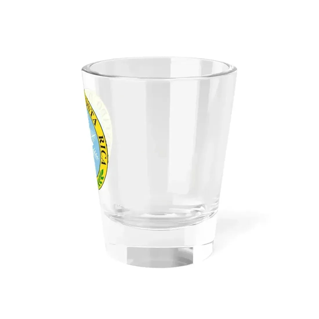 Coat of arms of Costa Rica (1840-1842) - Shot Glass 1.5oz - Go Mug Yourself