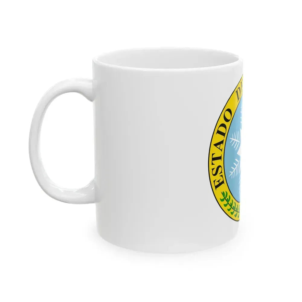 Coat of arms of Costa Rica (1840-1842) - White Coffee Mug - Go Mug Yourself