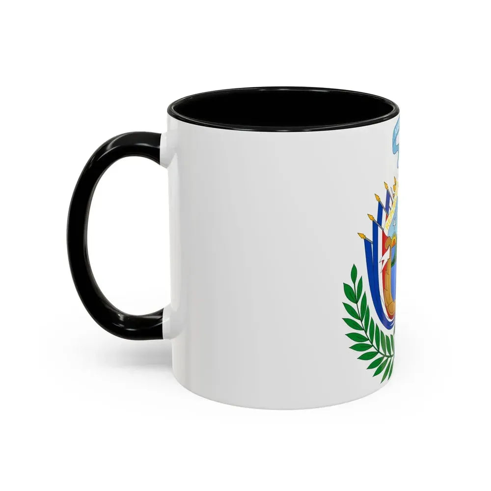 Coat of arms of Costa Rica (1848-1906) - Accent Coffee Mug - Go Mug Yourself