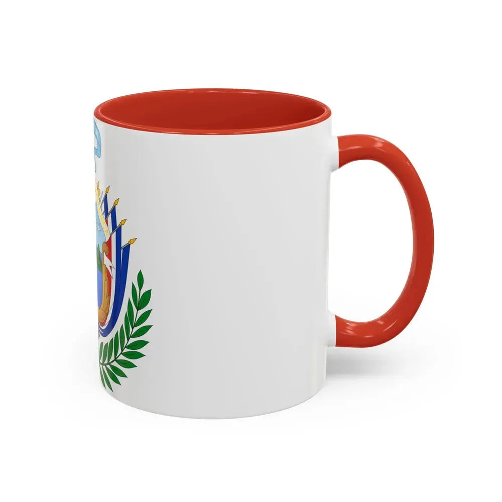 Coat of arms of Costa Rica (1848-1906) - Accent Coffee Mug - Go Mug Yourself