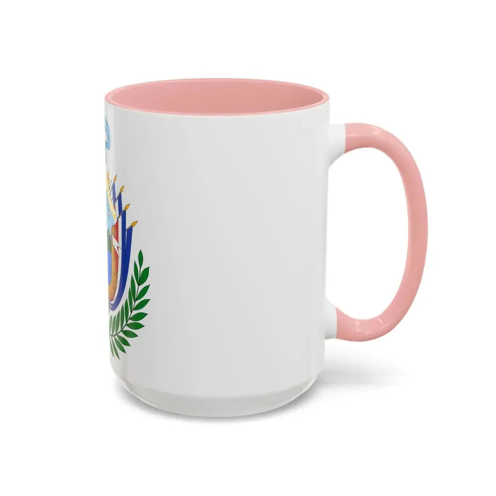 Coat of arms of Costa Rica (1848-1906) - Accent Coffee Mug - Go Mug Yourself