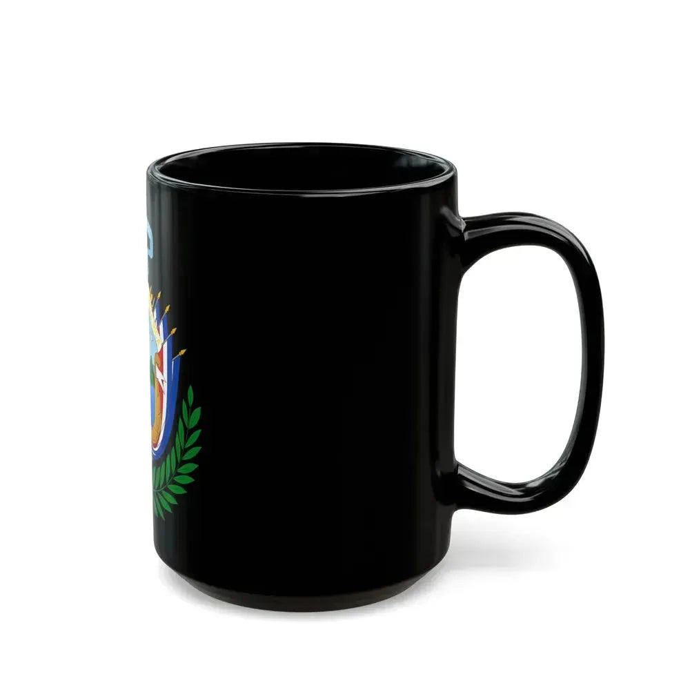 Coat of arms of Costa Rica (1848-1906) - Black Coffee Mug - Go Mug Yourself