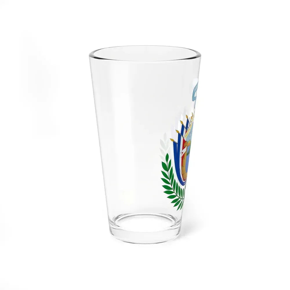 Coat of arms of Costa Rica (1848-1906) - Pint Glass 16oz - Go Mug Yourself