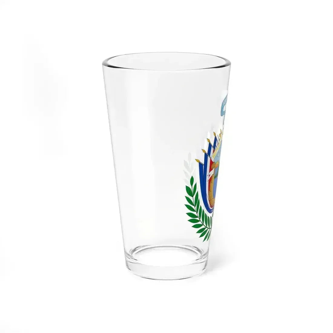 Coat of arms of Costa Rica (1848-1906) - Pint Glass 16oz - Go Mug Yourself