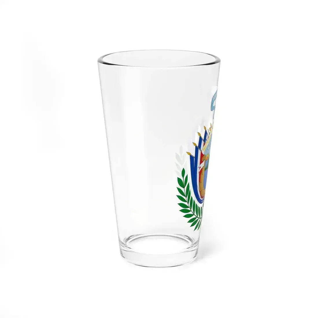 Coat of arms of Costa Rica (1848-1906) - Pint Glass 16oz - Go Mug Yourself