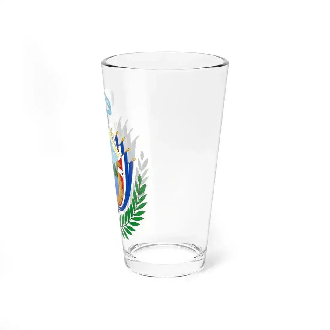 Coat of arms of Costa Rica (1848-1906) - Pint Glass 16oz - Go Mug Yourself