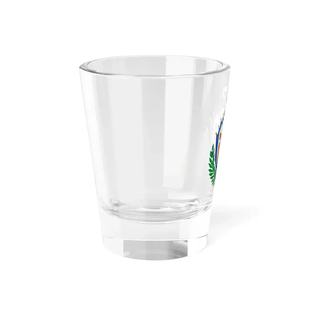 Coat of arms of Costa Rica (1848-1906) - Shot Glass 1.5oz - Go Mug Yourself