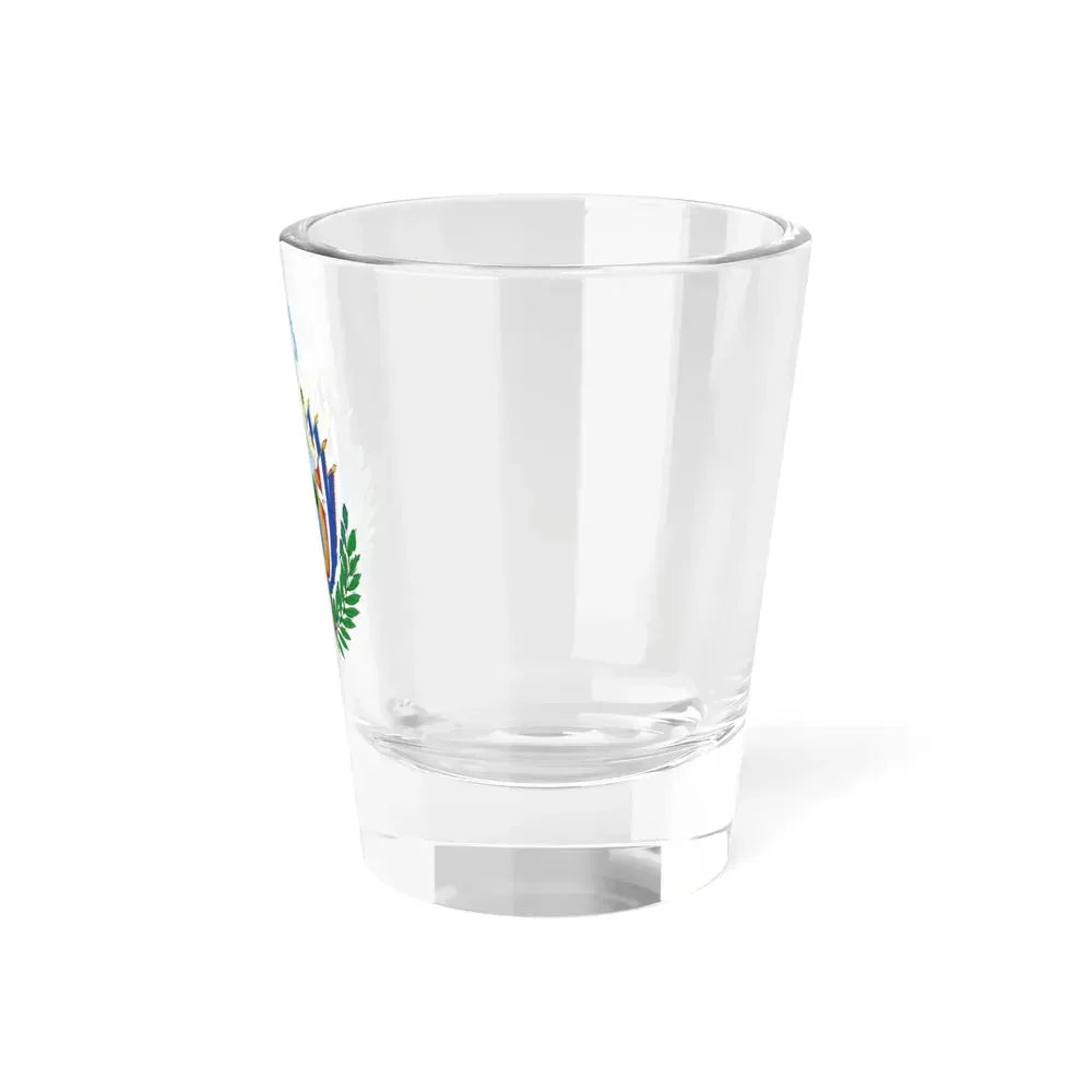 Coat of arms of Costa Rica (1848-1906) - Shot Glass 1.5oz - Go Mug Yourself
