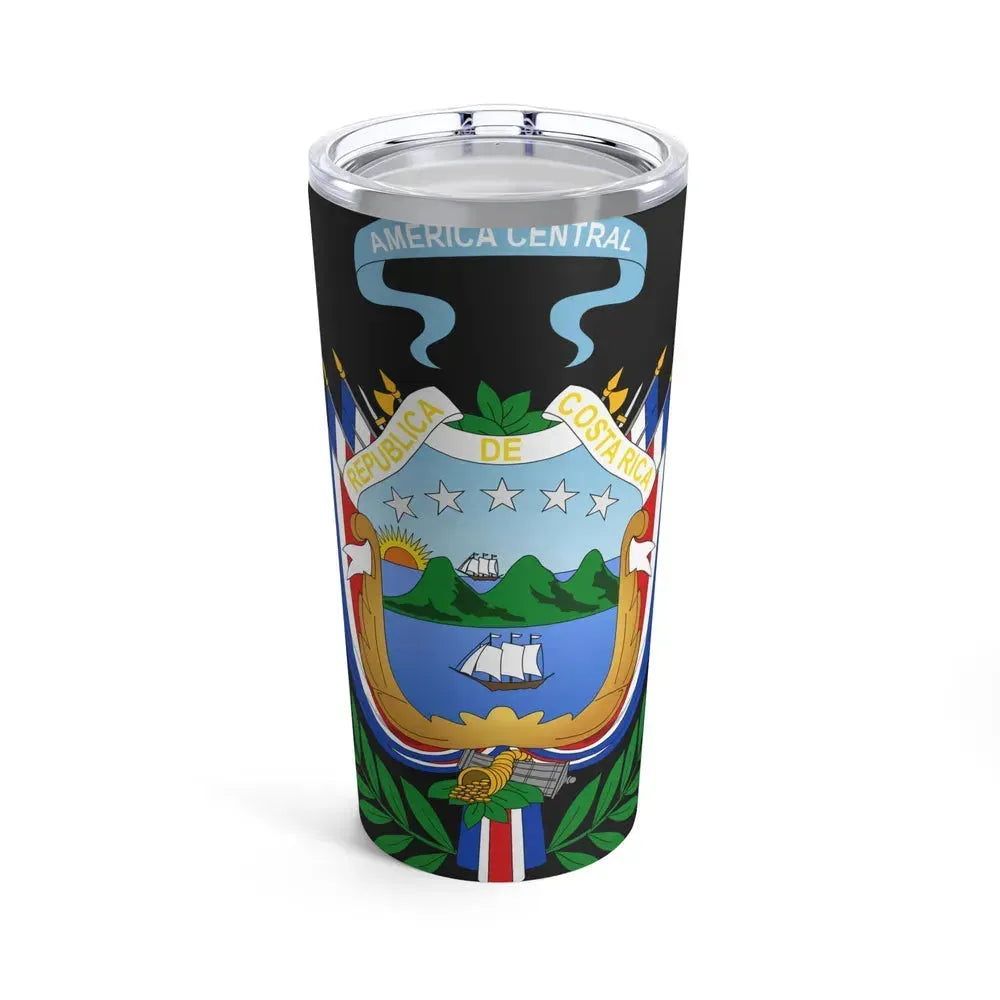 Coat of arms of Costa Rica (1848-1906) - Tumbler 20oz 20oz - Go Mug Yourself