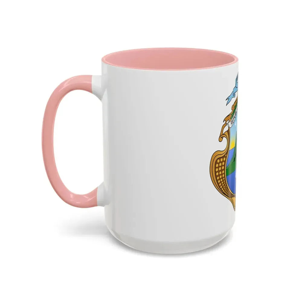 Coat of arms of Costa Rica (1906-1964) - Accent Coffee Mug - Go Mug Yourself