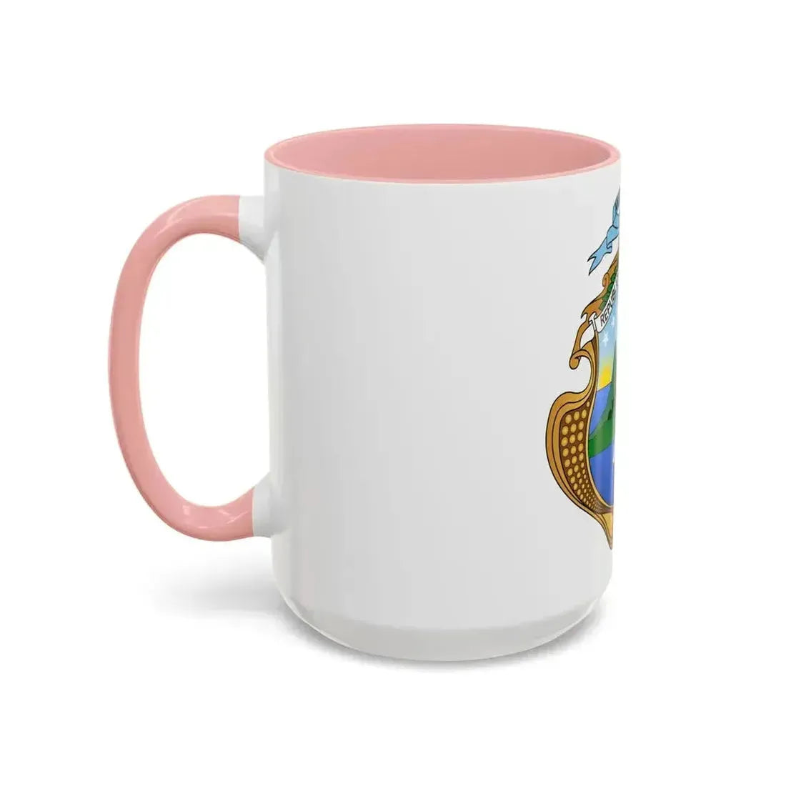 Coat of arms of Costa Rica (1964-1998) - Accent Coffee Mug - Go Mug Yourself