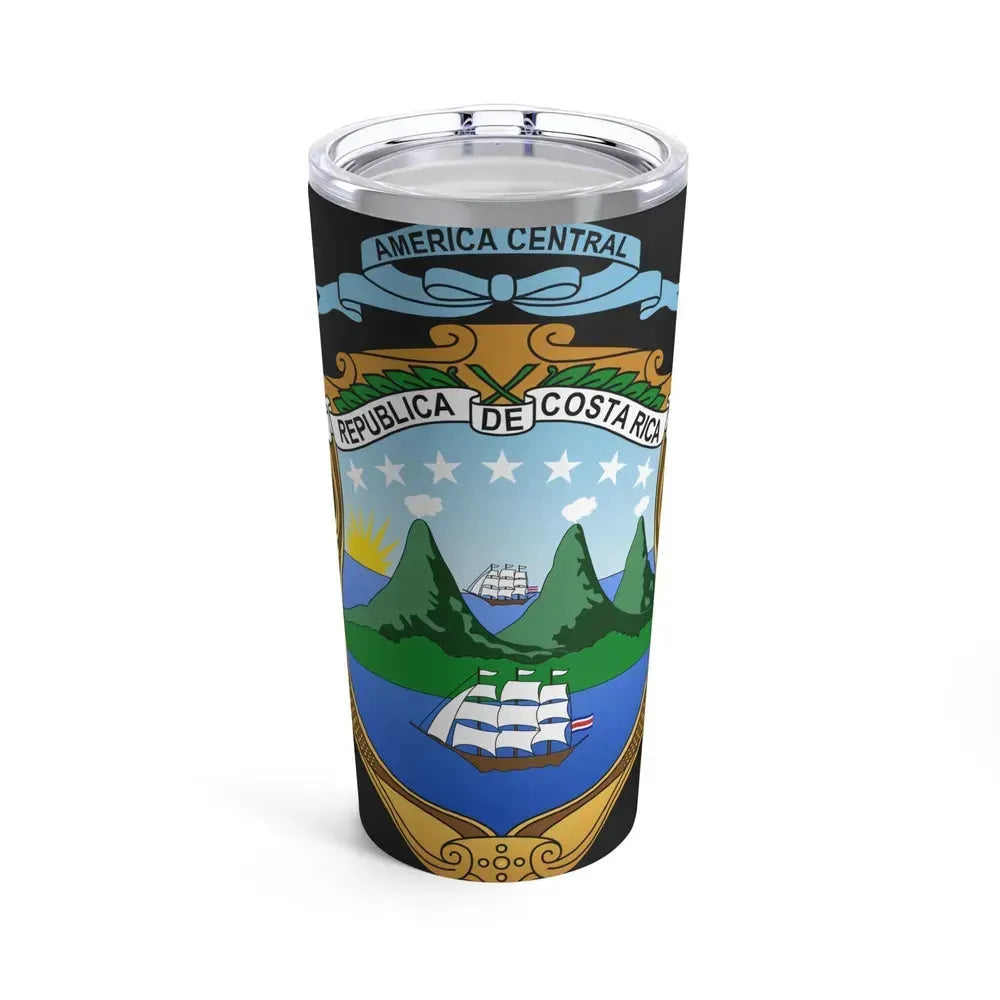 Coat of arms of Costa Rica - Tumbler 20oz 20oz - Go Mug Yourself