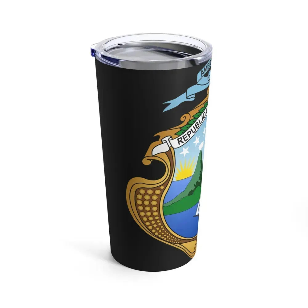 Coat of arms of Costa Rica - Tumbler 20oz - Go Mug Yourself