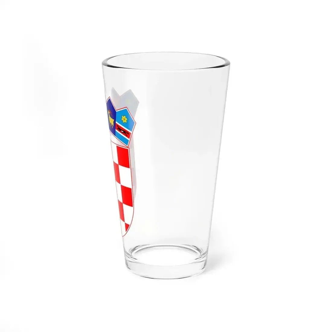 Coat of arms of Croatia - Pint Glass 16oz - Go Mug Yourself