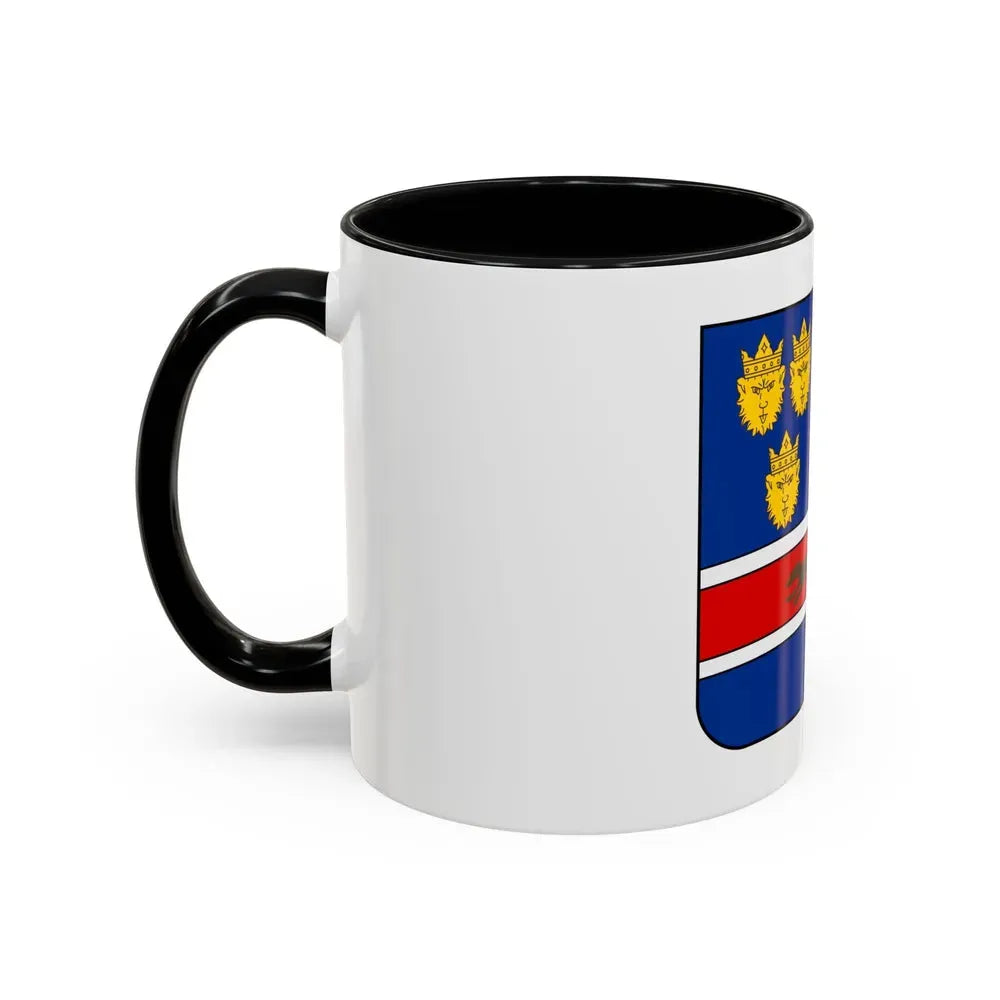 Coat of arms of Croatia (State of Slovenes, Croats and Serbs) - Accent Coffee Mug - Go Mug Yourself