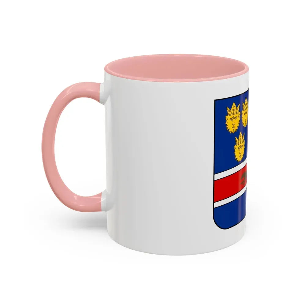 Coat of arms of Croatia (State of Slovenes, Croats and Serbs) - Accent Coffee Mug - Go Mug Yourself