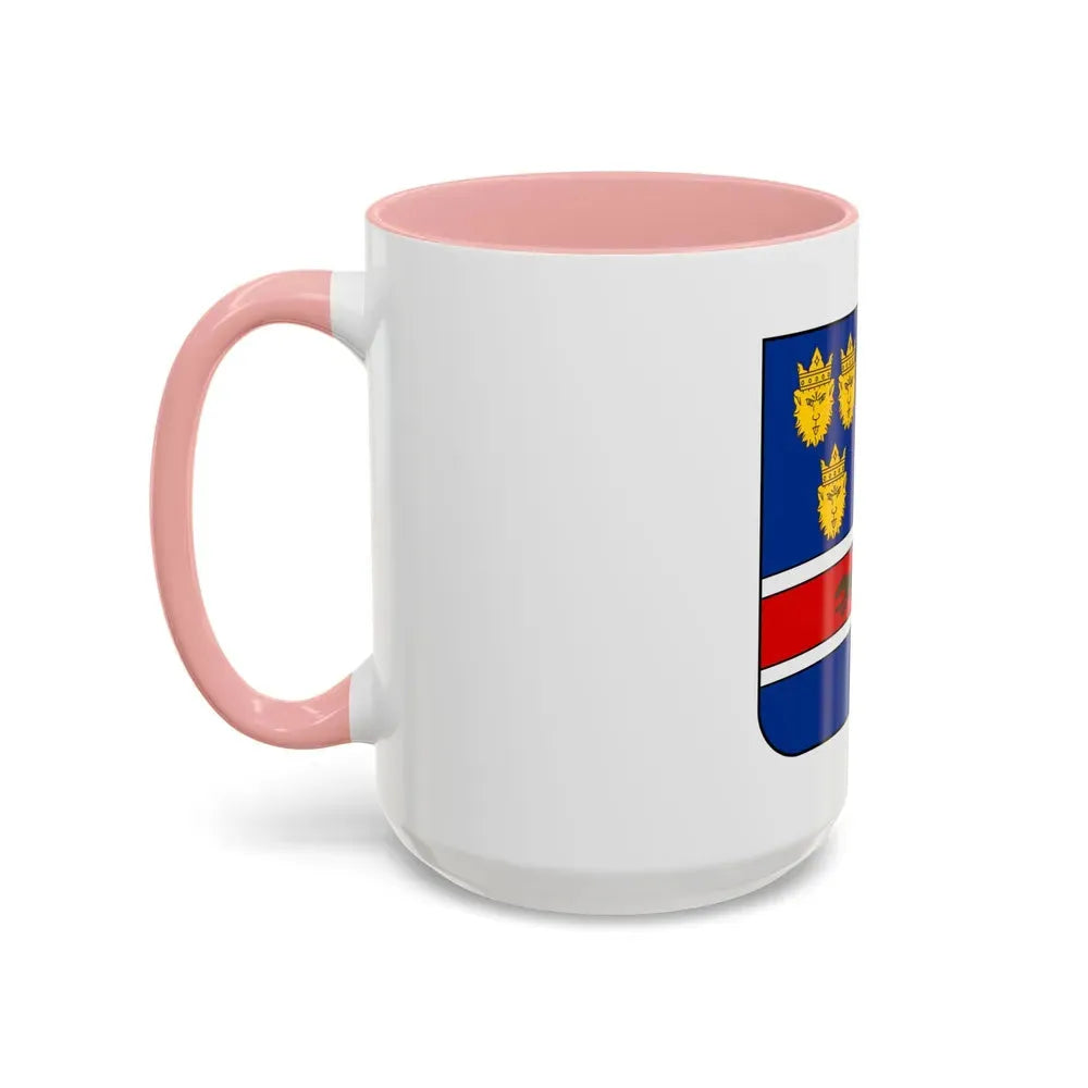 Coat of arms of Croatia (State of Slovenes, Croats and Serbs) - Accent Coffee Mug - Go Mug Yourself