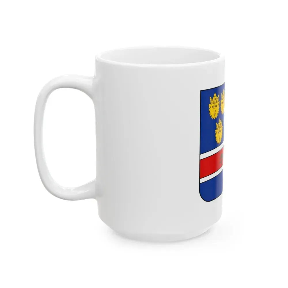 Coat of arms of Croatia (State of Slovenes, Croats and Serbs) - White Coffee Mug - Go Mug Yourself