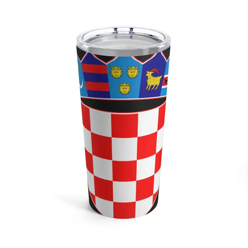 Coat of arms of Croatia - Tumbler 20oz 20oz - Go Mug Yourself