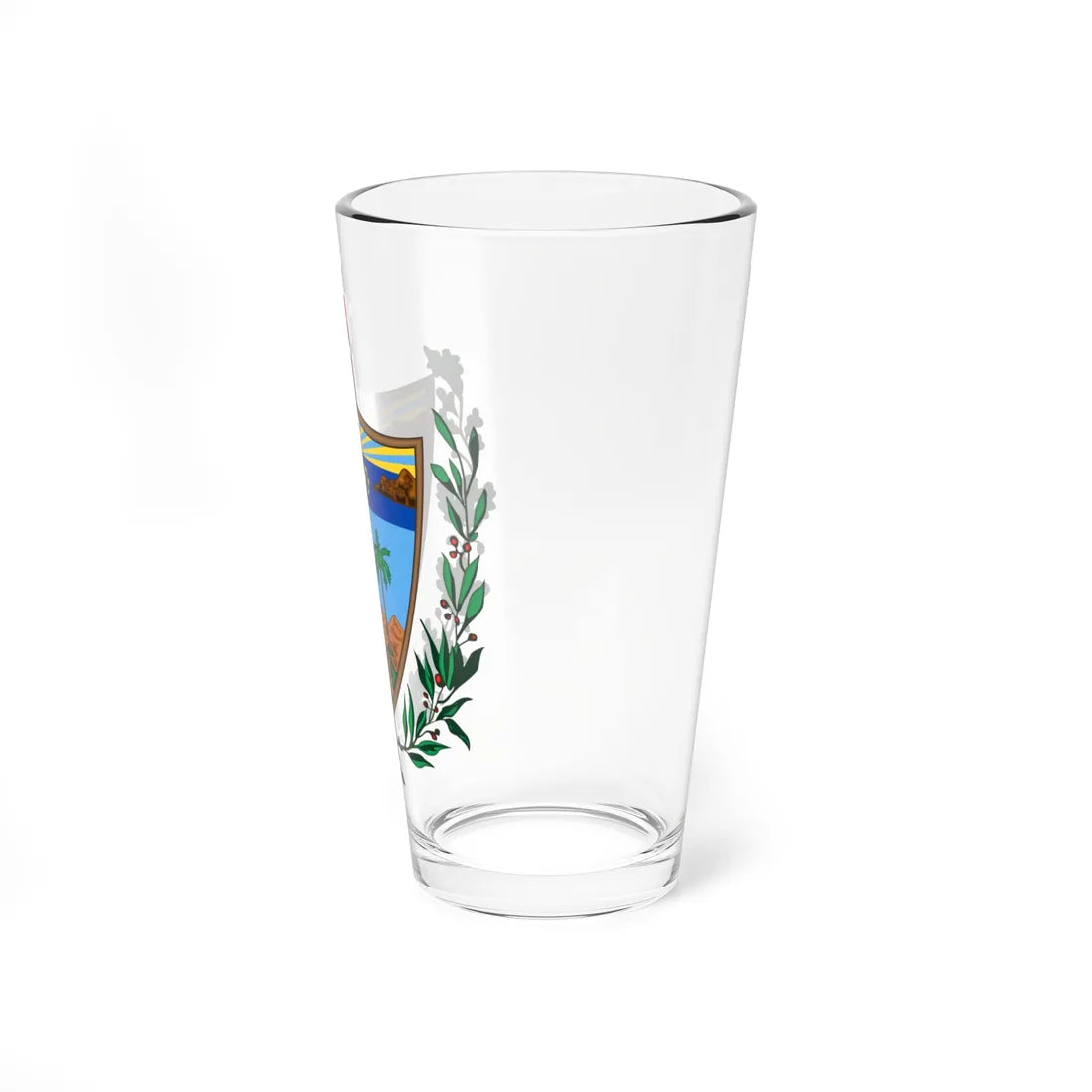 Coat of arms of Cuba 1902-1959 (Cuba) (Coat of Arms) Pint Glass 16oz - Go Mug Yourself