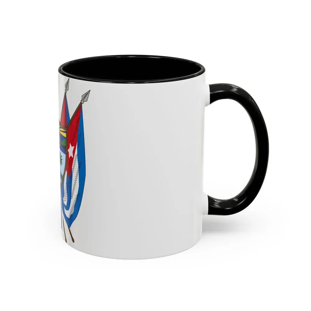 Coat of arms of Cuba (19th century) - Accent Coffee Mug - Go Mug Yourself