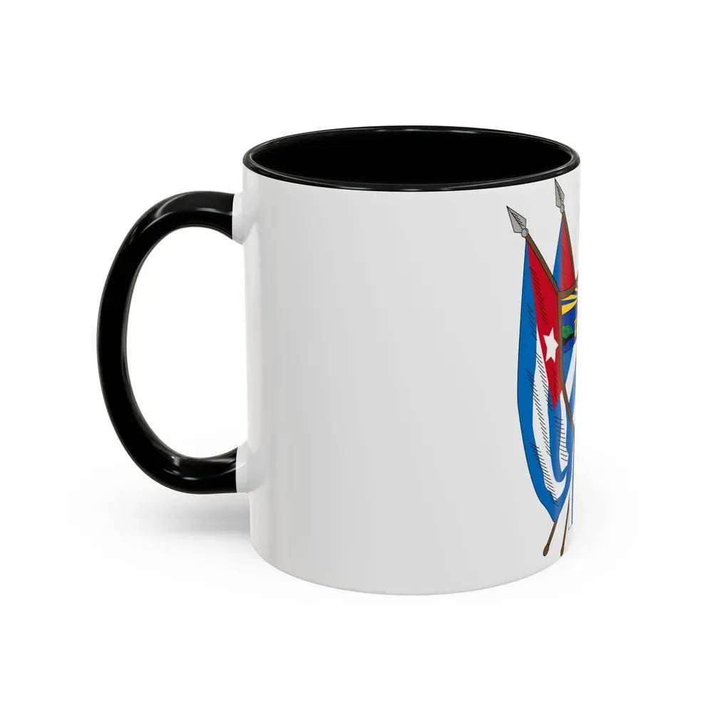 Coat of arms of Cuba (19th century) - Accent Coffee Mug - Go Mug Yourself