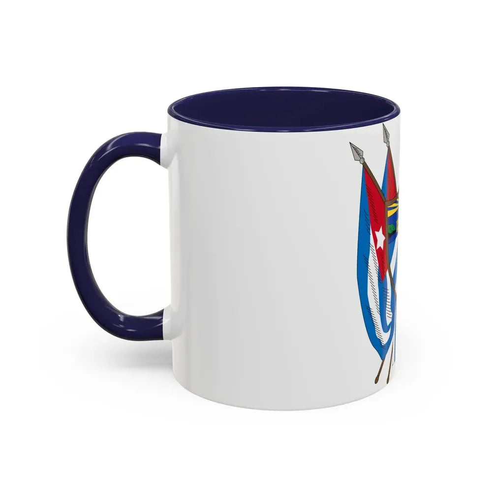 Coat of arms of Cuba (19th century) - Accent Coffee Mug - Go Mug Yourself