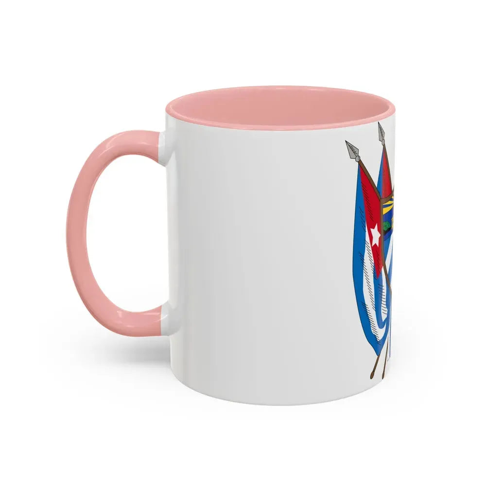 Coat of arms of Cuba (19th century) - Accent Coffee Mug - Go Mug Yourself