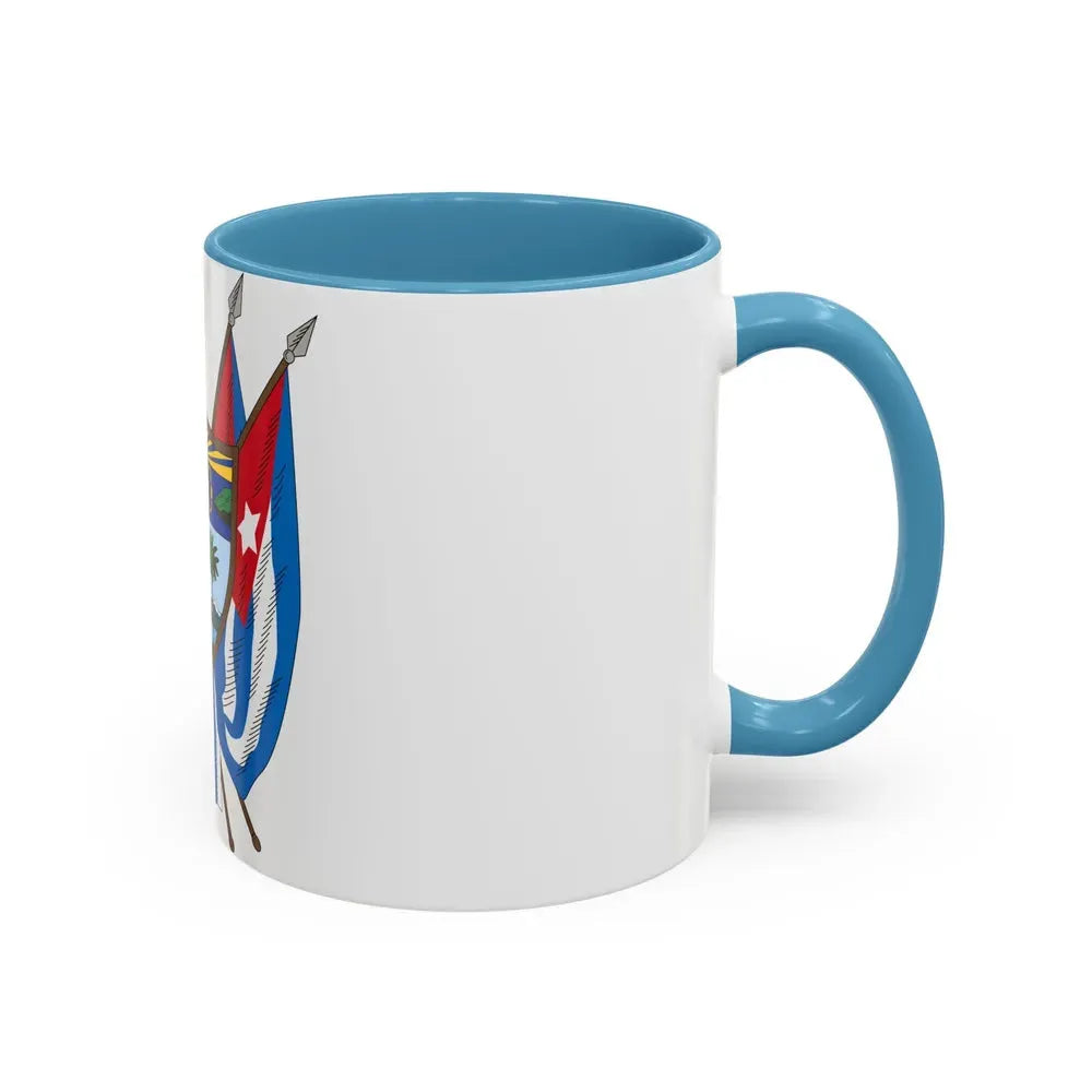 Coat of arms of Cuba (19th century) - Accent Coffee Mug - Go Mug Yourself