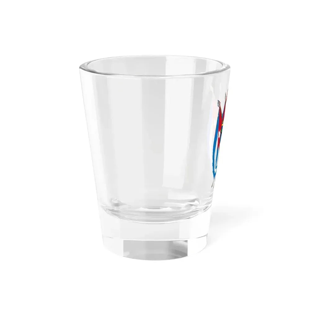 Coat of arms of Cuba (19th century) - Shot Glass 1.5oz - Go Mug Yourself