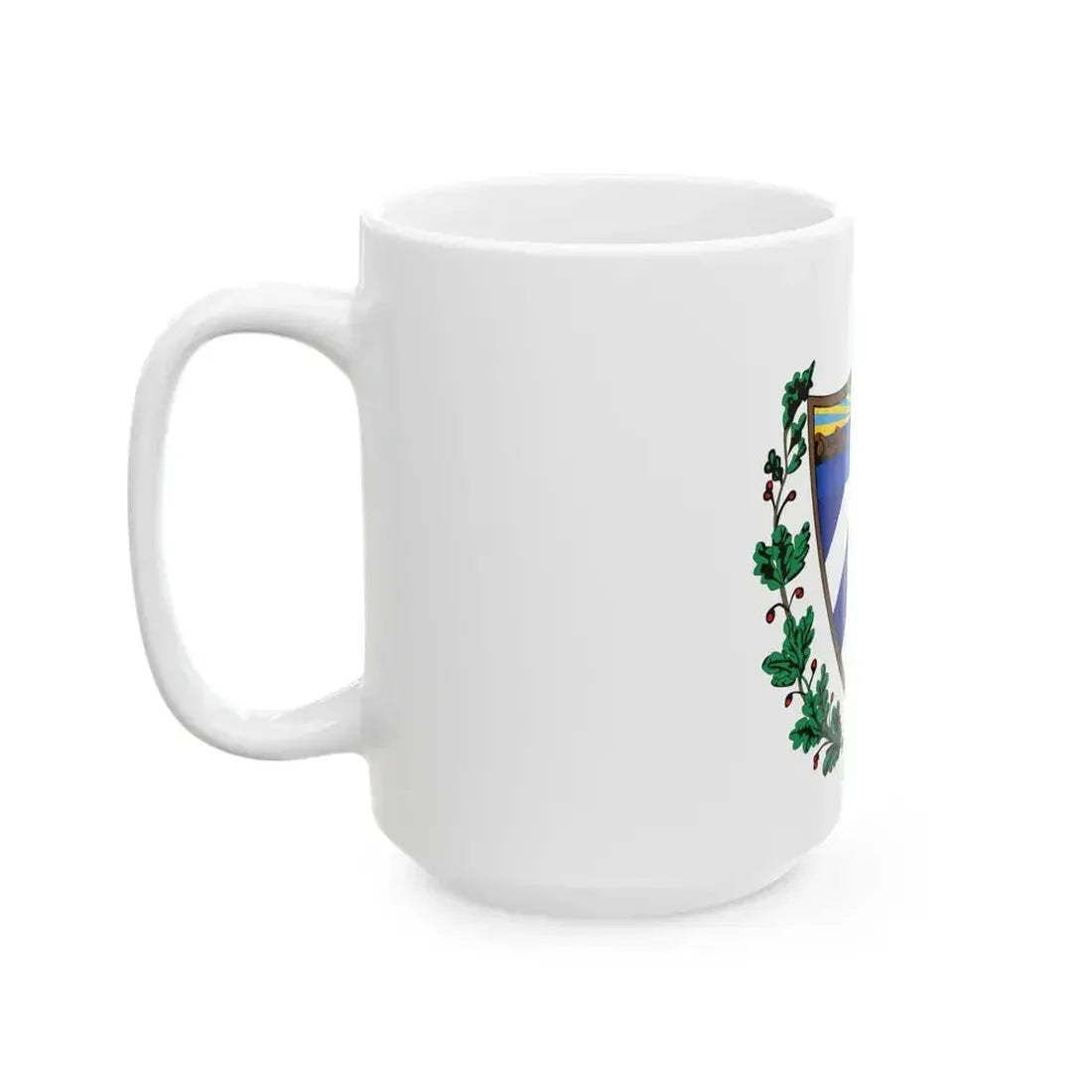 Coat of arms of Cuba - White Coffee Mug - Go Mug Yourself