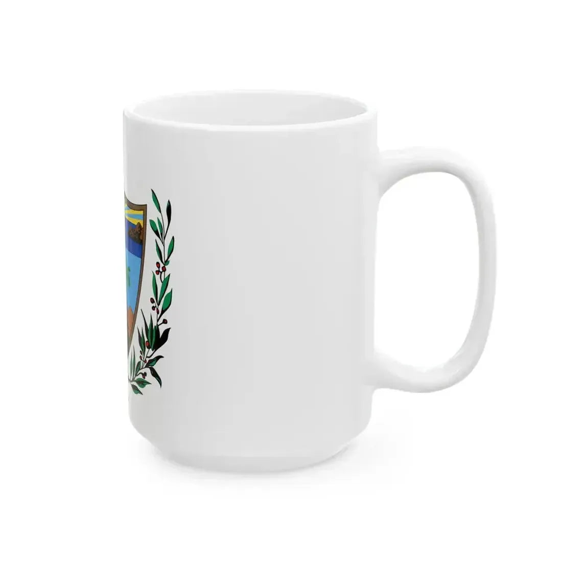 Coat of arms of Cuba - White Coffee Mug - Go Mug Yourself