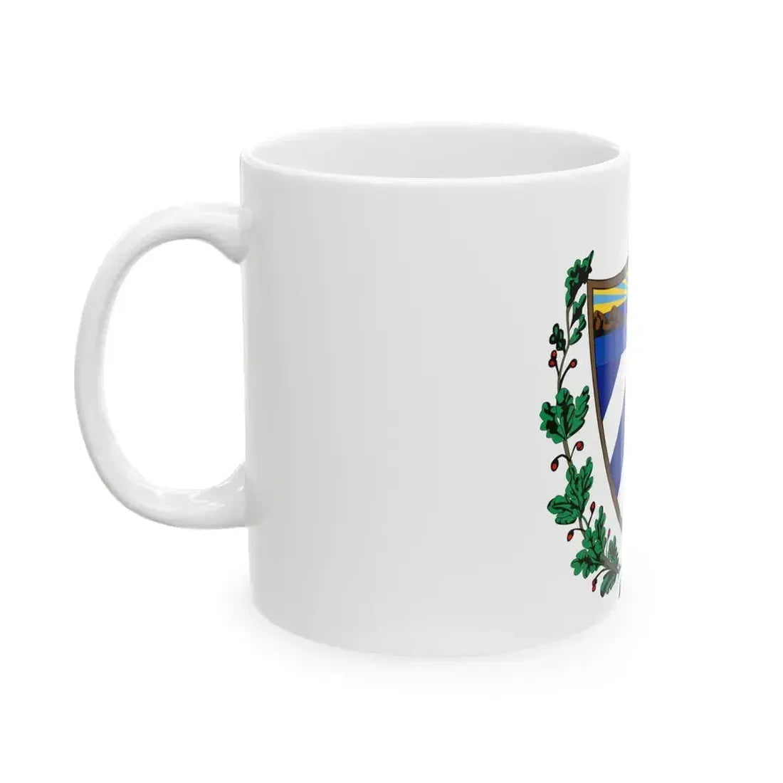 Coat of arms of Cuba - White Coffee Mug - Go Mug Yourself