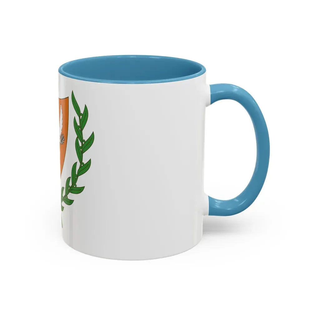 Coat of arms of Cyprus (2006) - Accent Coffee Mug - Go Mug Yourself