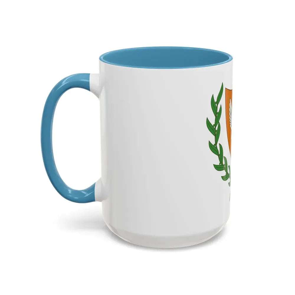 Coat of arms of Cyprus (2006) - Accent Coffee Mug - Go Mug Yourself