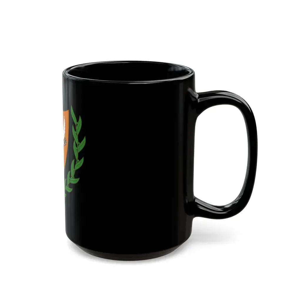 Coat of arms of Cyprus (2006) - Black Coffee Mug - Go Mug Yourself