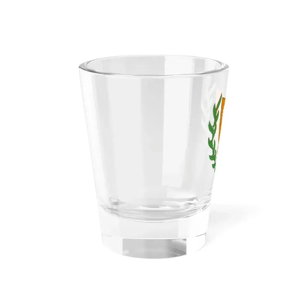 Coat of arms of Cyprus (2006) - Shot Glass 1.5oz - Go Mug Yourself