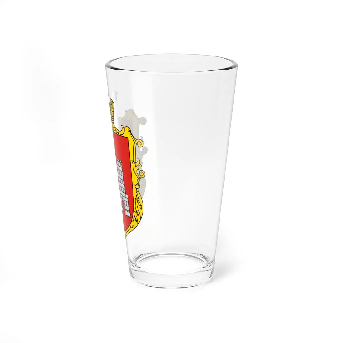 Coat of Arms of Demnia (Ukraine) (Coat of Arms) Pint Glass 16oz - Go Mug Yourself