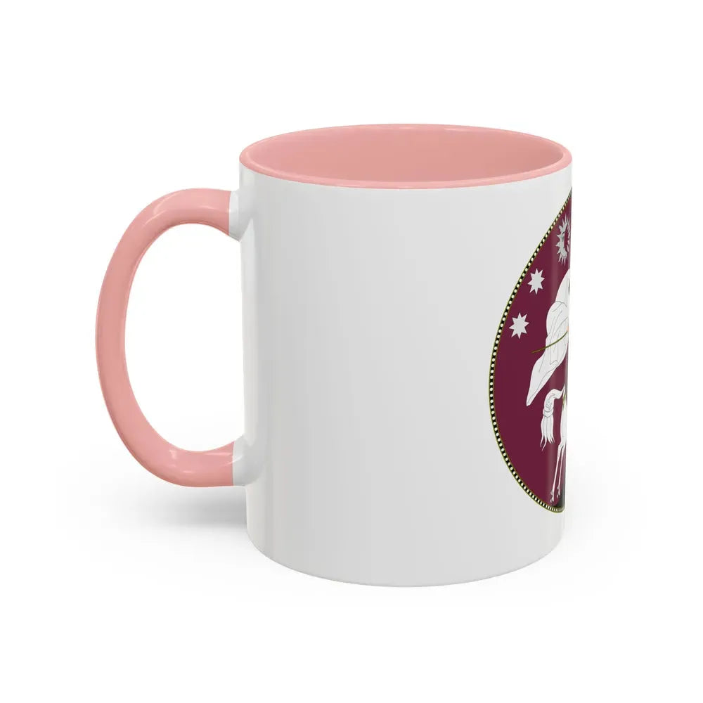 Coat of Arms of Democratic Republic of Georgia - Accent Coffee Mug - Go Mug Yourself
