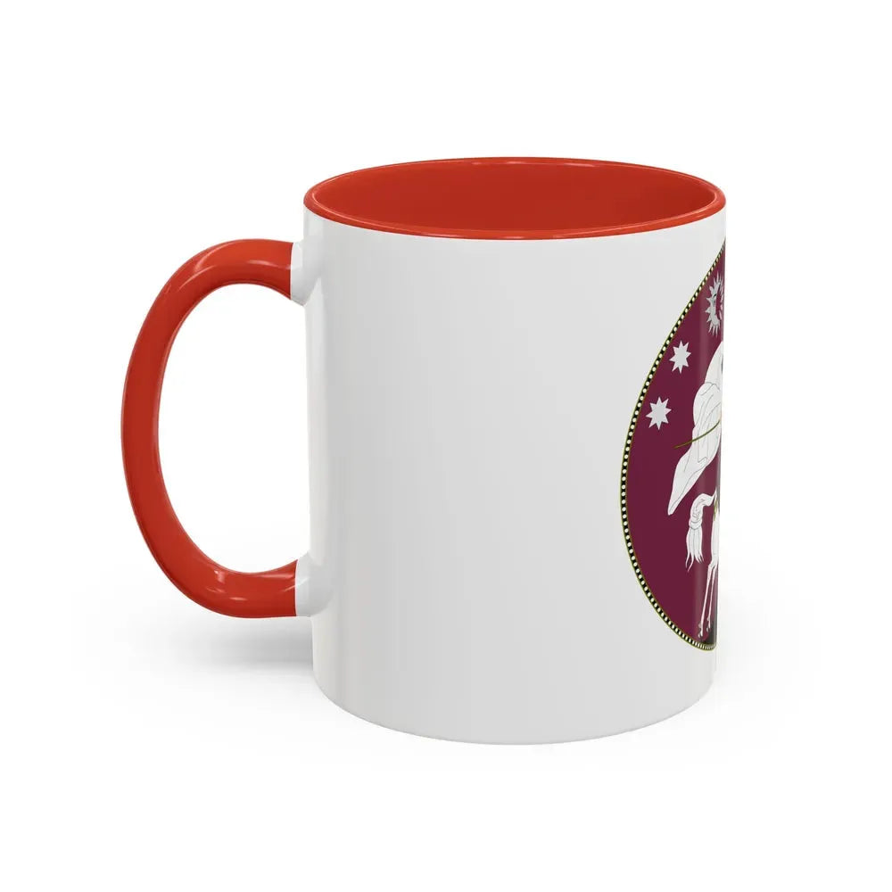 Coat of Arms of Democratic Republic of Georgia - Accent Coffee Mug - Go Mug Yourself